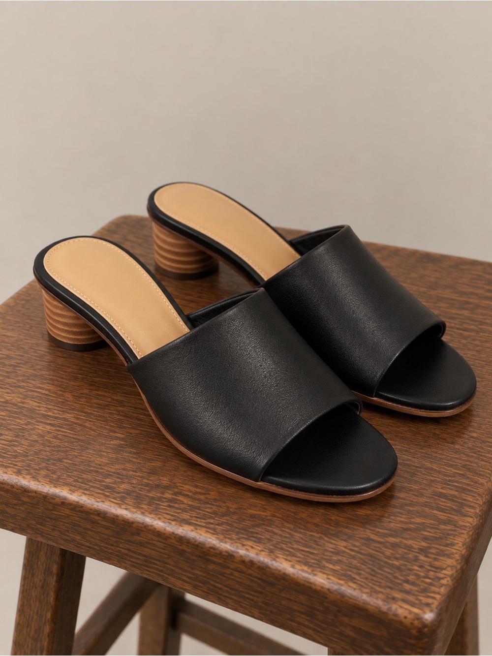 Soludos | Black Milan Mule Sz 7.5